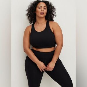 Torrid Black Sports Bra